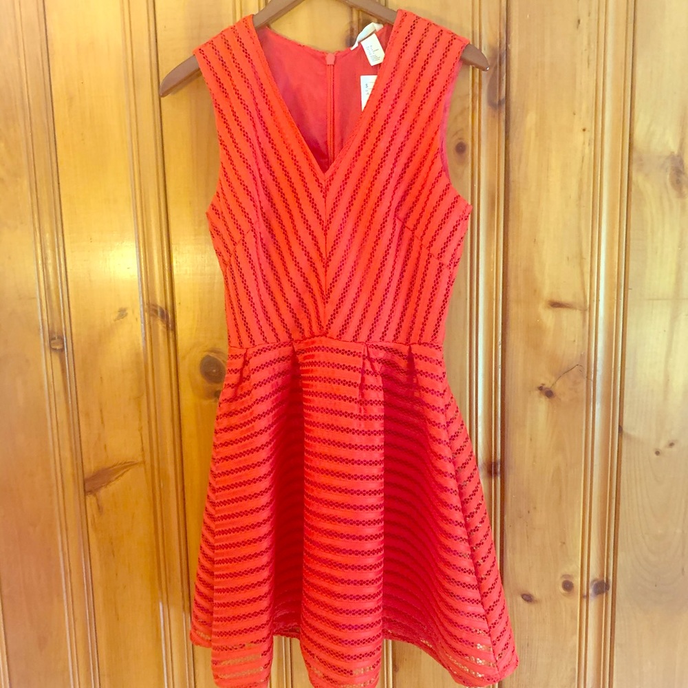 H&M red dress new with tag.